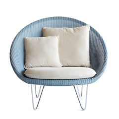 41.34"L x 33.86"W x 36.61"H Contemporary Woven Back Papasan Chair Accent Chairs