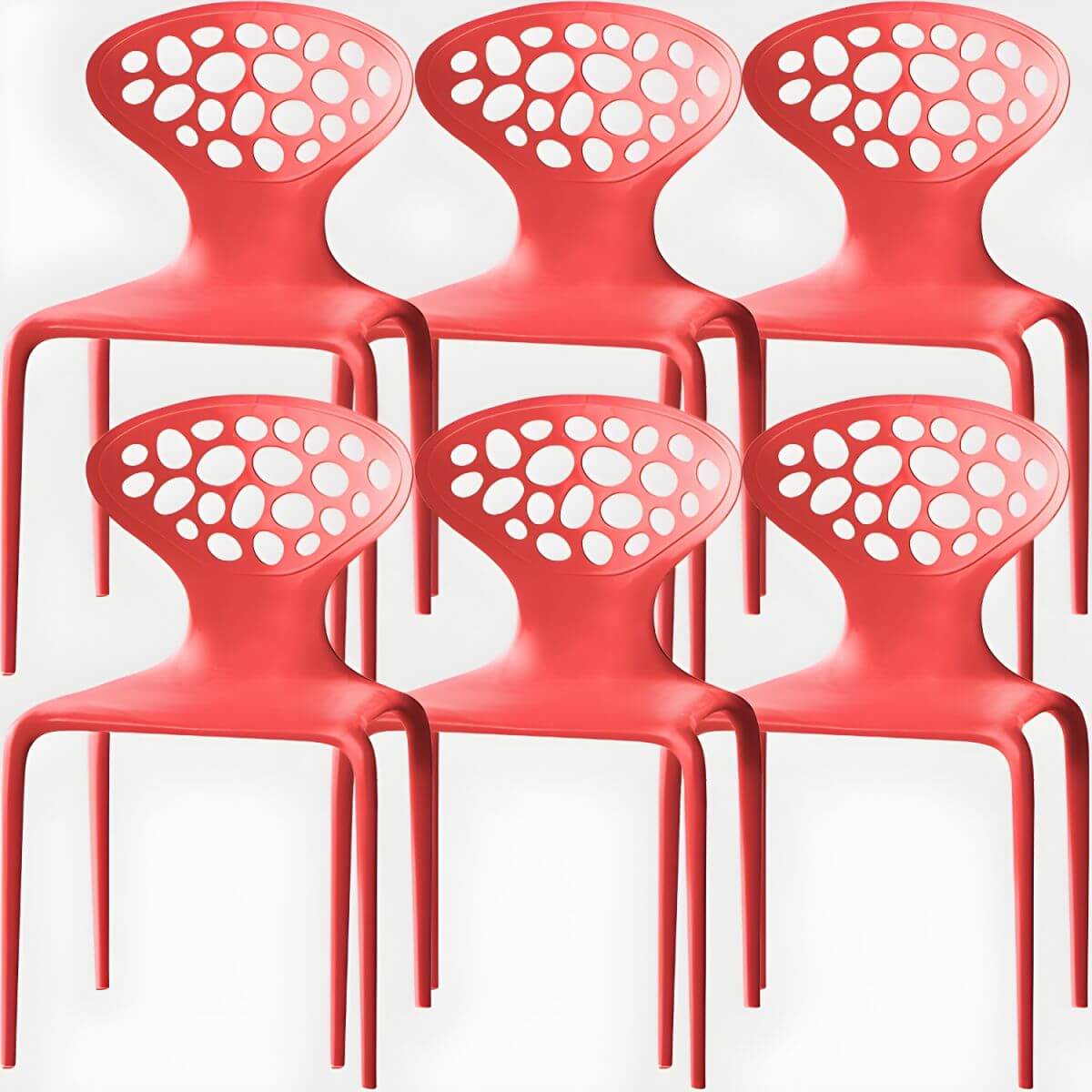 Nordic acrylic dining chair with armrest and backrest, featuring transparent acrylic legs