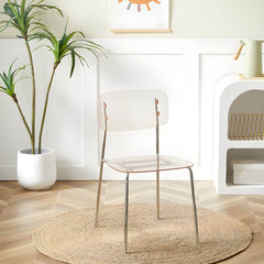 Contemporary Acrylic Dining Chair for Living Room and Kitchen Dining Chairs