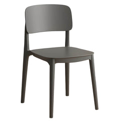 Scandinavian Style Stackable Plastic & Acrylic Side Chair for Kitchen & Dining Dining Chairs