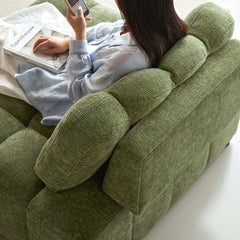 Cocochairs Modern Chenille Pull-Out Single Sofa Bed – Space-Saving Lounge & Guest Sleeper