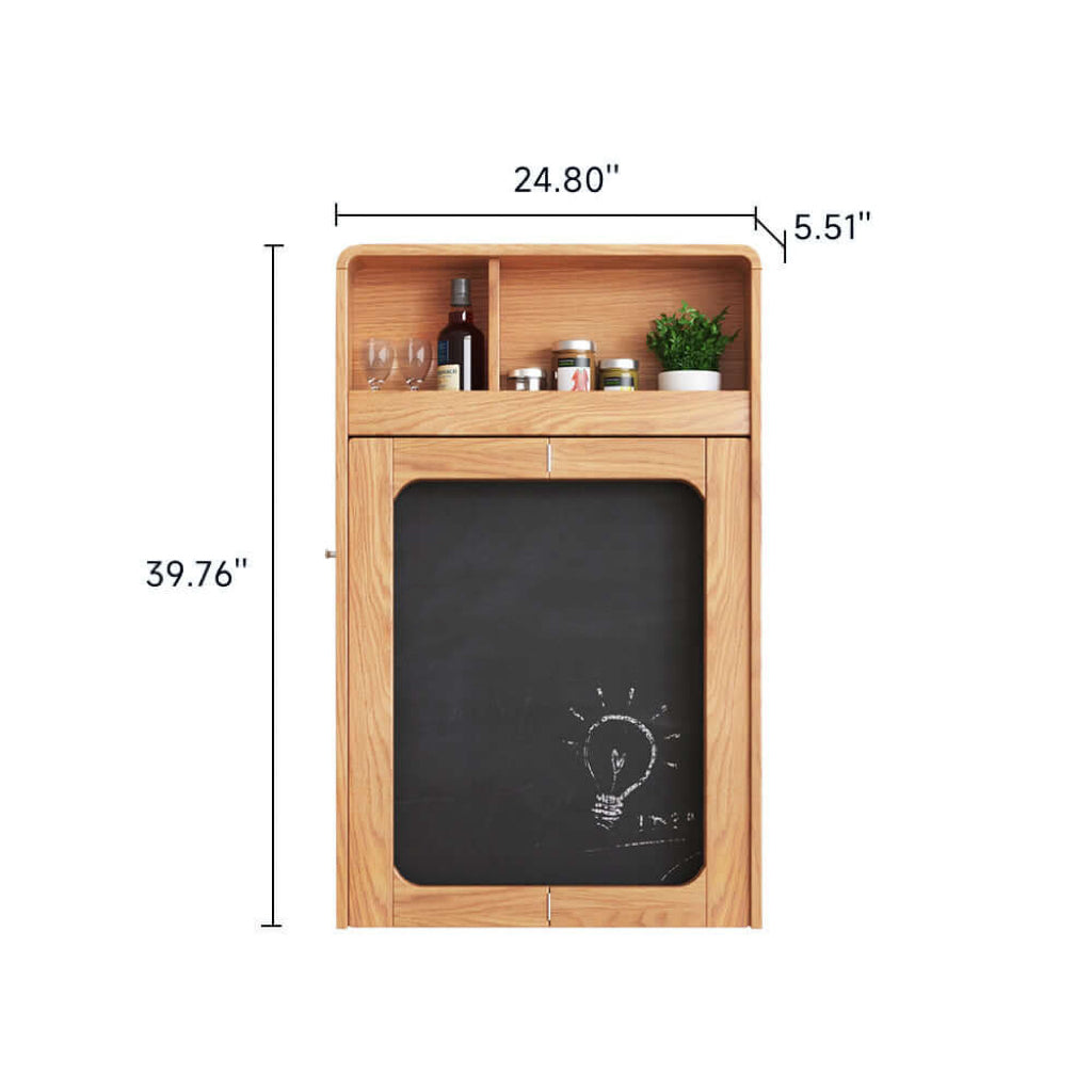 Wall-mounted folding dining table designed for space-saving and small areas