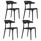 Acrylic Nordic dining chair with backrest and armrests, featuring clear acrylic legs