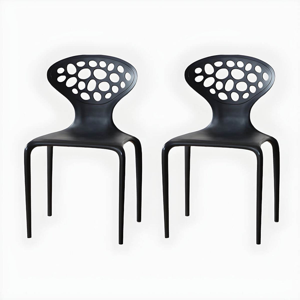 Nordic acrylic dining chair with armrest and backrest, featuring transparent acrylic legs