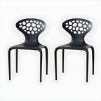 Nordic acrylic dining chair with armrest and backrest, featuring transparent acrylic legs