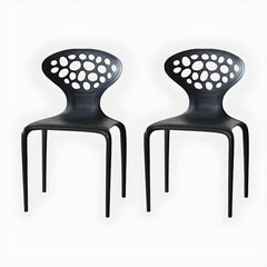 Nordic Armrest Backrest Acrylic Chair with Acrylic Legs for Dining Room Dining Chairs