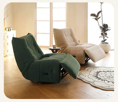 ロッキングソファレジャーチェアリクライナー 快適な背もたれ付きシングルソファ