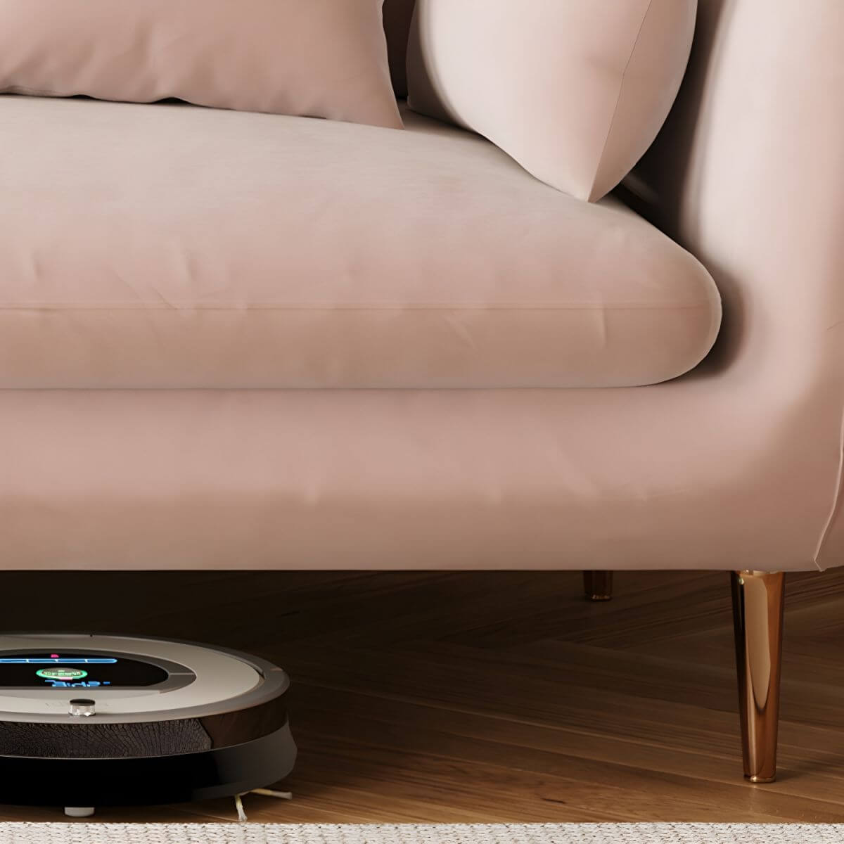 31.5-inch polyester blend tuxedo arm sofa with loose back, perfect for living room seating