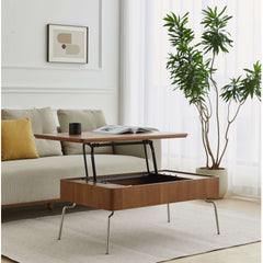 Modern Lift Top Coffee Table with Storage