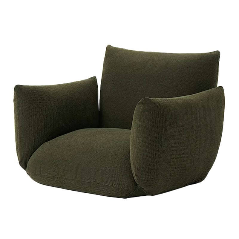 Modern polyester fiber sofa with foam seat and removable slipcover for stylish comfort