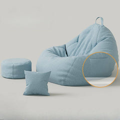 Light Gray Bean Bag Chair