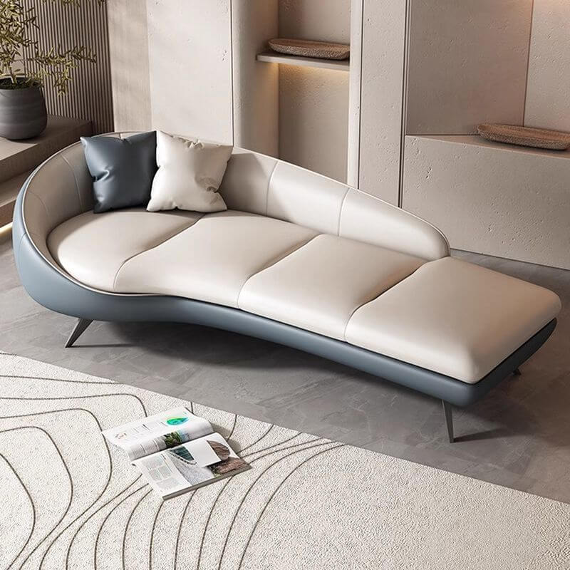 contemporary reclining chaise