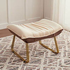 Modern Footstool with Sponge Fill