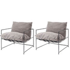 Removable cushions of the armchair