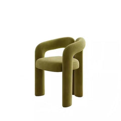 Seating detail of modern vanity stool