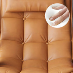 Stylish recliner with matching footrest