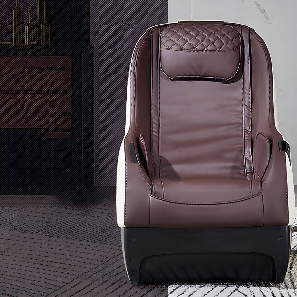 Massage feature of recliner chair