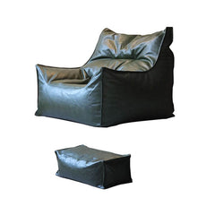 Comfortable bean bag lounger in a cozy setting