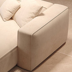 Elegant curves of the U-Shape sofa