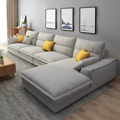 Versatile L-shape sofa design