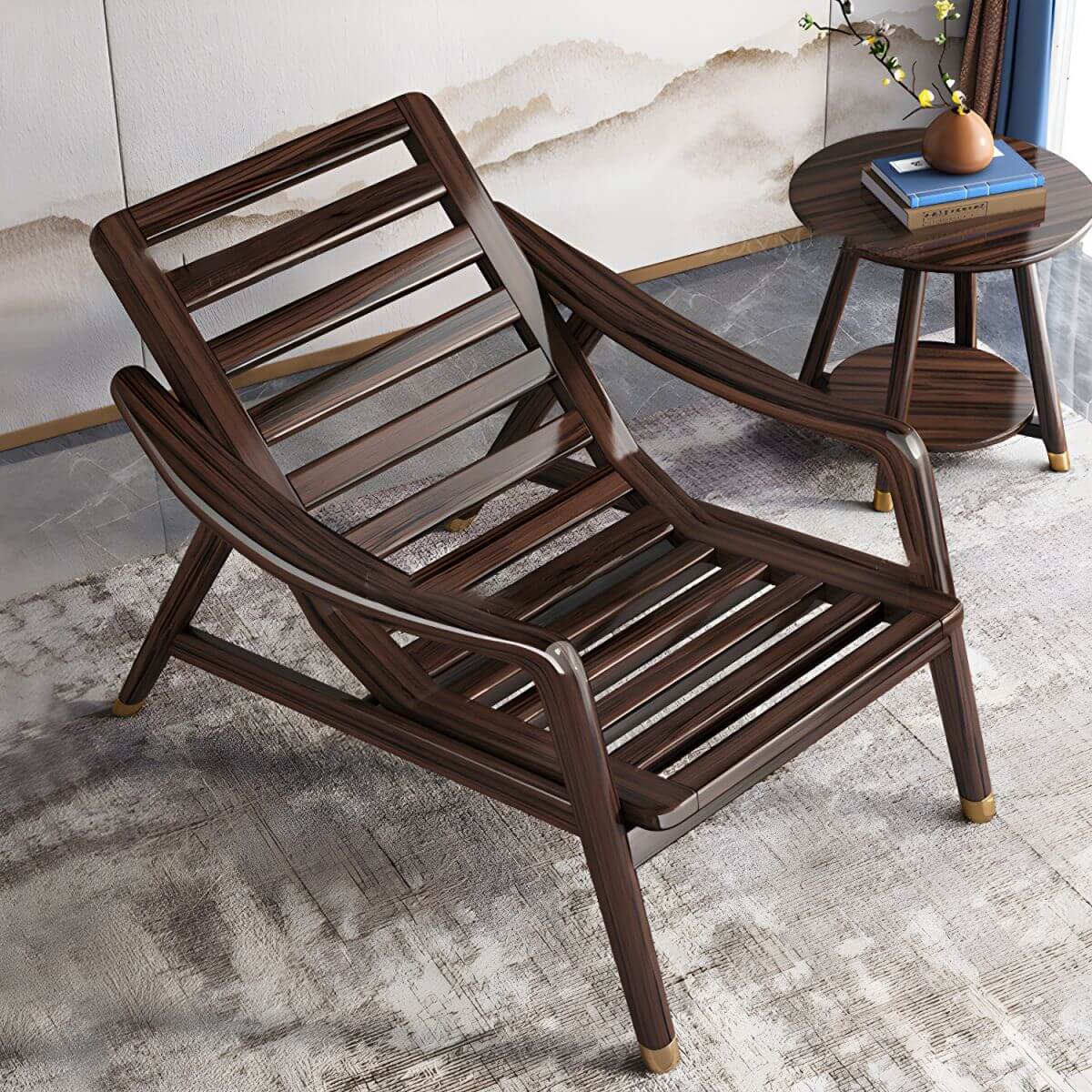 Recliner showing infinite position adjustment