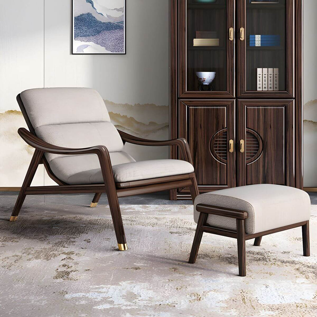 Cozy Scandinavian style recliner