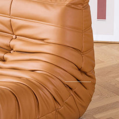 Stylish indoor chair without reclining feature