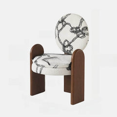 Unique Design of Abstract Pattern Side Chair