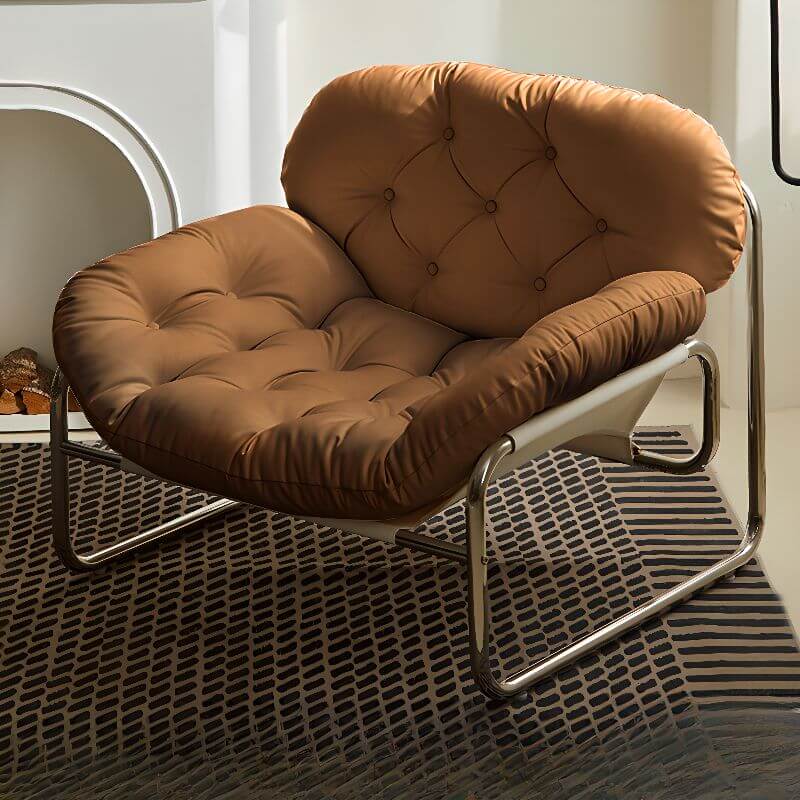 Person relaxing in the Art Deco accent chair Main image