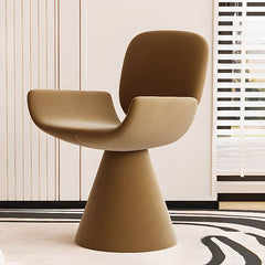 Art Deco Accent Stool in oatmeal color