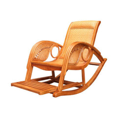 Brown Wooden Legs of the Rocking Chair