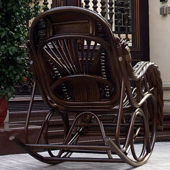 Durable metal leg rocking chair