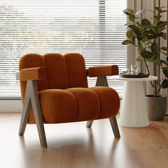 Elegant design features of the arm chair