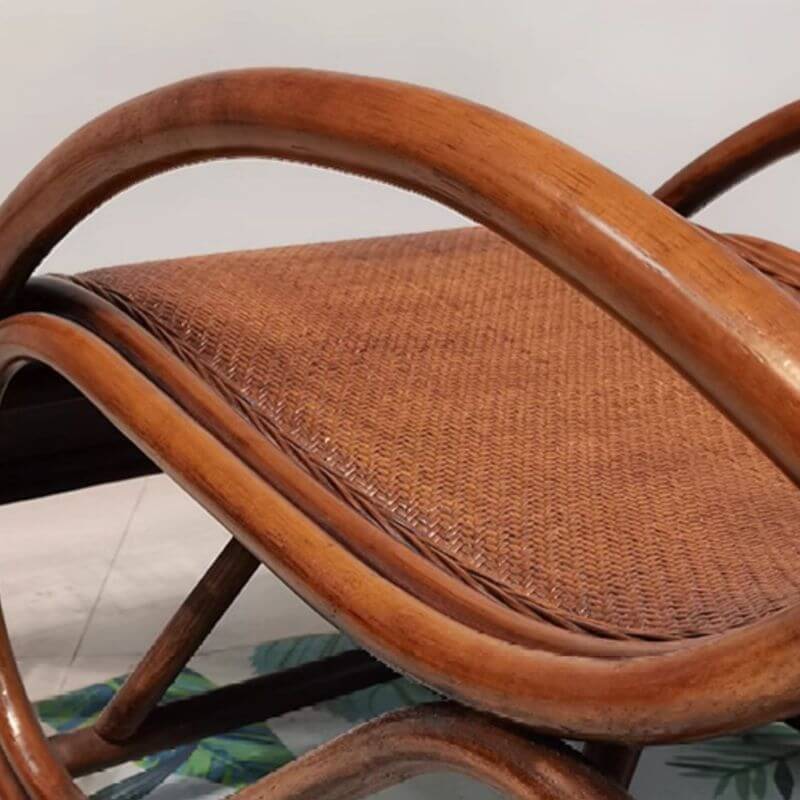 Chic indoor rocking chair for modern decor