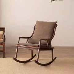 Modern Upholstered Rocking Chair