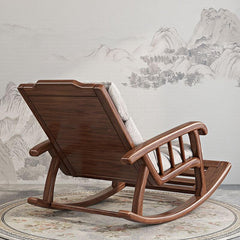 Modern upholstered rocking chair