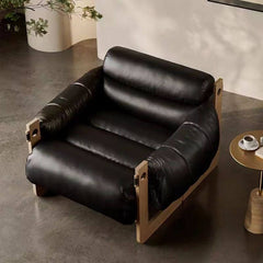 comfortable arm chair with armrests