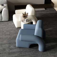 Cerulean Color Arm Chair