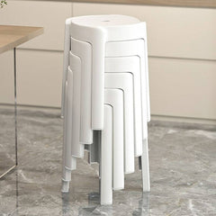 Black polymer compound utility stool