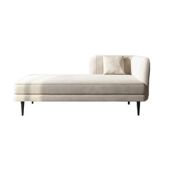 Left-arm chaise lounge with sleek design