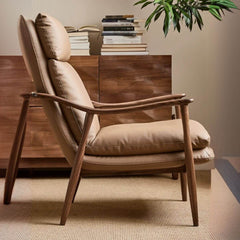 Chic lounge chair perfect for relaxation