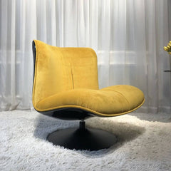 Elegant armchair with fixed back design