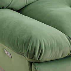 Solid Color Recliner in Green