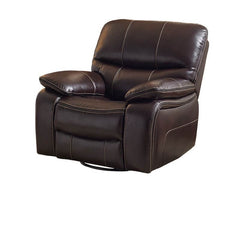 Swivel rocking recliner showcasing elegant design