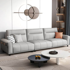 Art Deco Sofa in Dove Grey