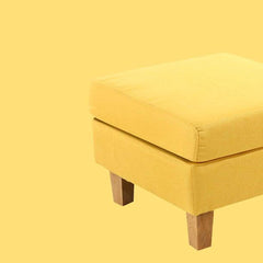 Scratch Resistant Ottoman for Living Room