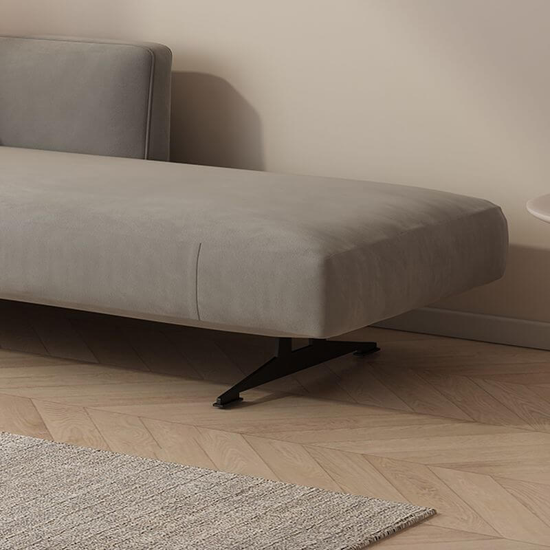 Cozy nook with modern chaise chair