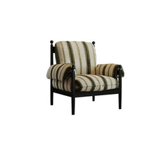 Versatile accent chair suited for various spaces