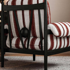 Elegant living room chair with a sophisticated design