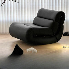 Comfortable seating area with rocking armchair